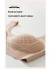 Invisible Lift Seamless Breathable Bra with Fixed Cups and Lace for Side Support - Women's Summer Collection