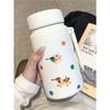 Large-Capacity Thermos Cup for Women with Good Looks, 2026 New Model, Tea-Water Separation Tea Cup, Portable Cup for Students and Office