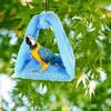 Warm Bird Parrot Nest Soft Plush Bird Parrot Hammock Warm Hanging Bed For Pet Cave Cage Hut Tent Toy House for Small Animals