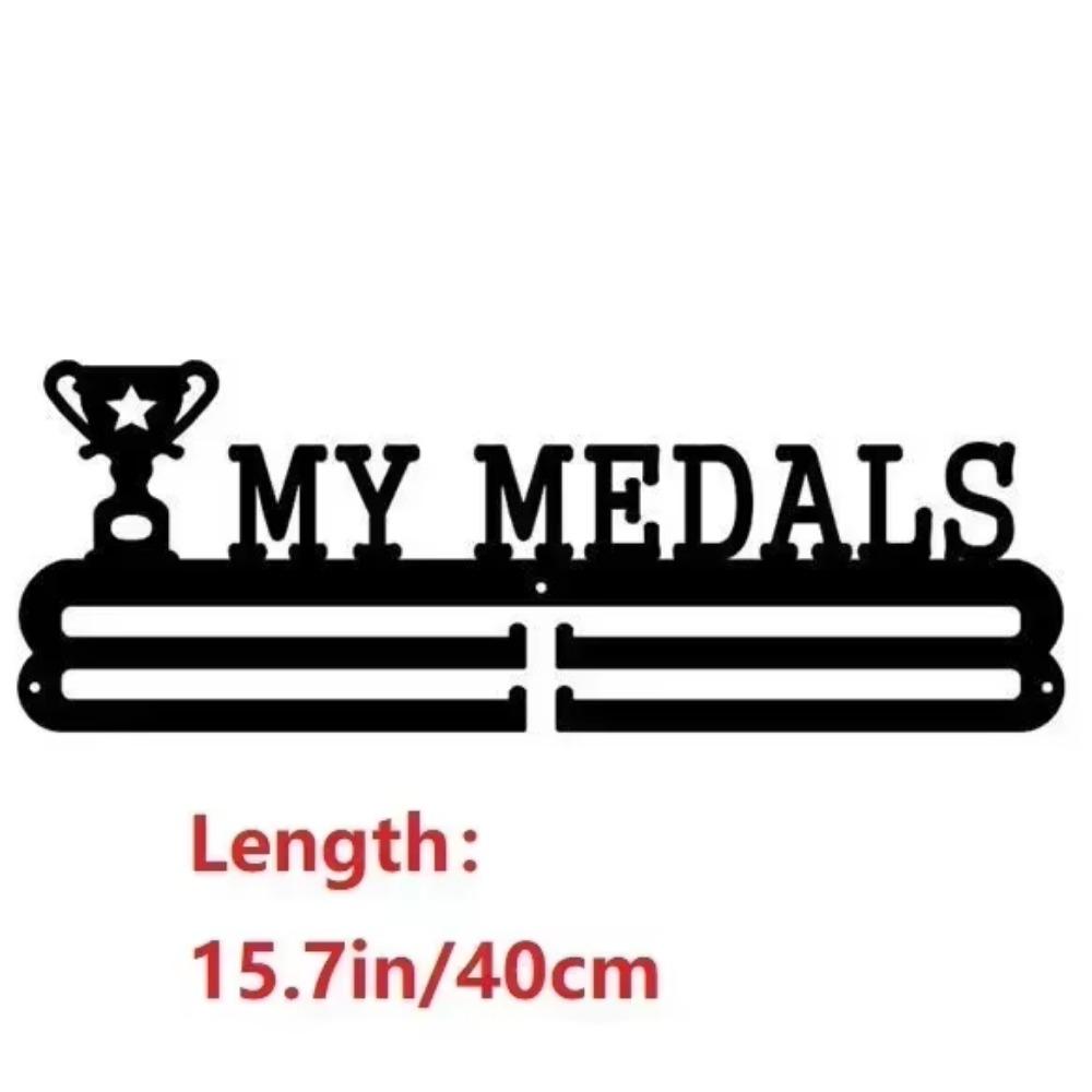 Home & Sports Display Combo:Key Holder & Bathroom Accessories,Wall Coat Racks for | Football & Marathon Medal Holders for Runner