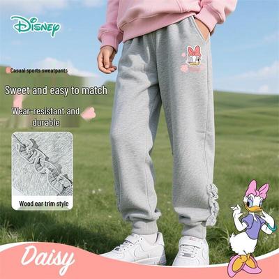 Girls' Fall Cartoon Casual Long Pants