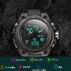 findtime Men's Digital Watch with Analog and Digital Analog Function, Waterproof, Military Watch, Stopwatch, Sports, Dual Time, Stylish Alarm, LED, Ja