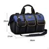 600 W/ Multi Pockets Tool Bag Organizer Water Resistant Belt Pouch Storage Portable