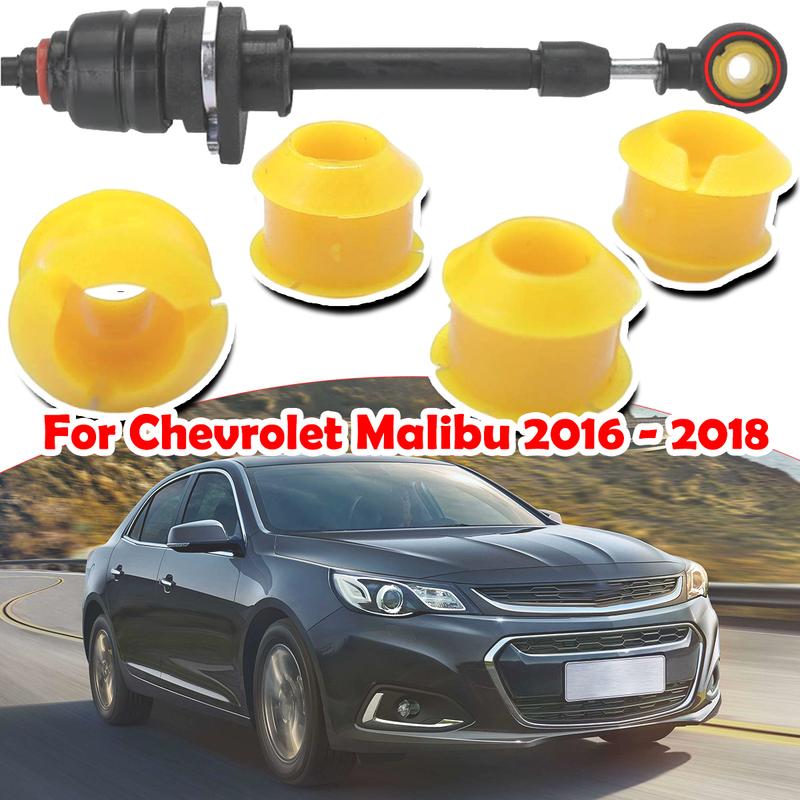 4pcs For Chevrolet Malibu 2016 2017 2018 Automatic Shifting Fix Gear Selector Lever Linkage Shift Cable Bushing Car Accessories 4pcs