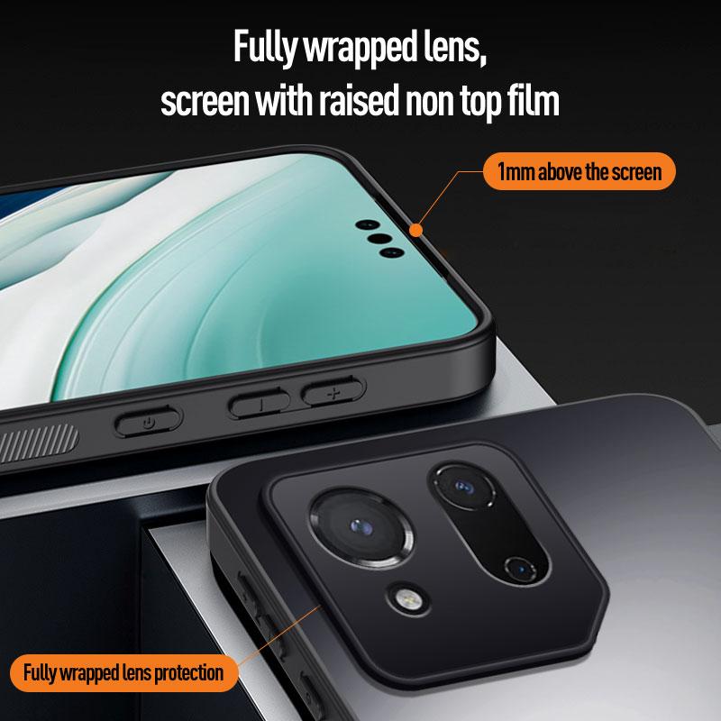 EUCAGR ForAsus ROG Phone 9 ShockProof AG Frosted Soft TPU+PC Matte Back Cover For Asus ROG Phone 9 8 7 6 5 Phone Case Coque
