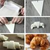 Large Size Croissant  Roller Black and White Pastry Tool Baking Tool Dough Cutter  Bakery
