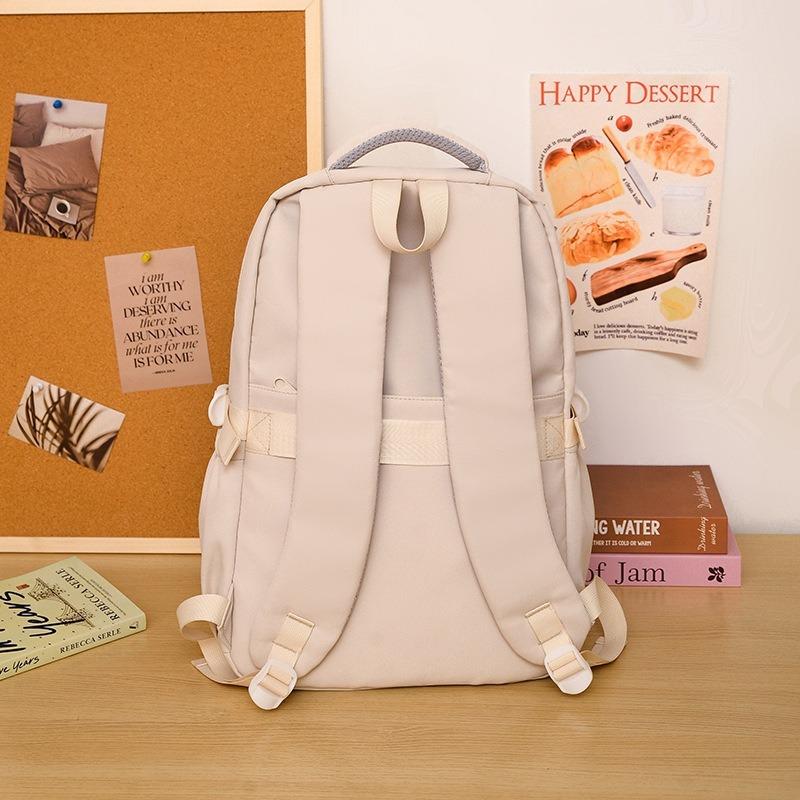 High value, fresh and sweet, candy-colored backpack, lightweight and large-capacity backpack for junior high school students