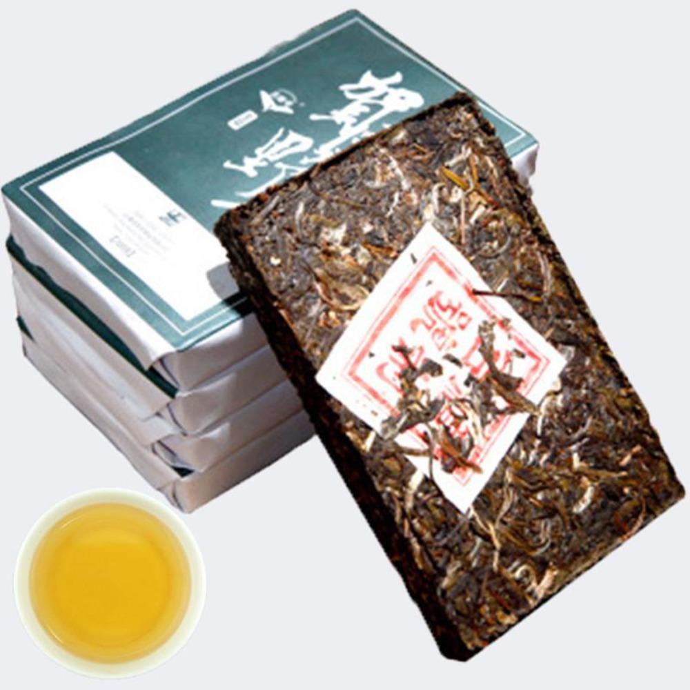 Natural Herbal Energy Tea Pu-erh Brick 200g Wild Raw Yunnan for Adults 01