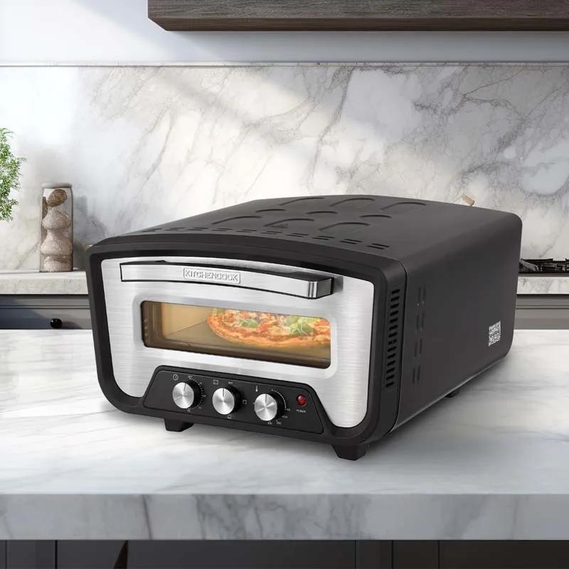 Kitchencook - K Pizza Lite - Four à Pizza - 2200 W - Pierre à Pizza Et Pelle