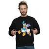 Disney Mens Donald And Daisy Duck Kiss Sweatshirt