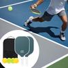 2Pcs Pickleball Paddles Racquets for Indoor Outdoor Use Patio Gym Style A