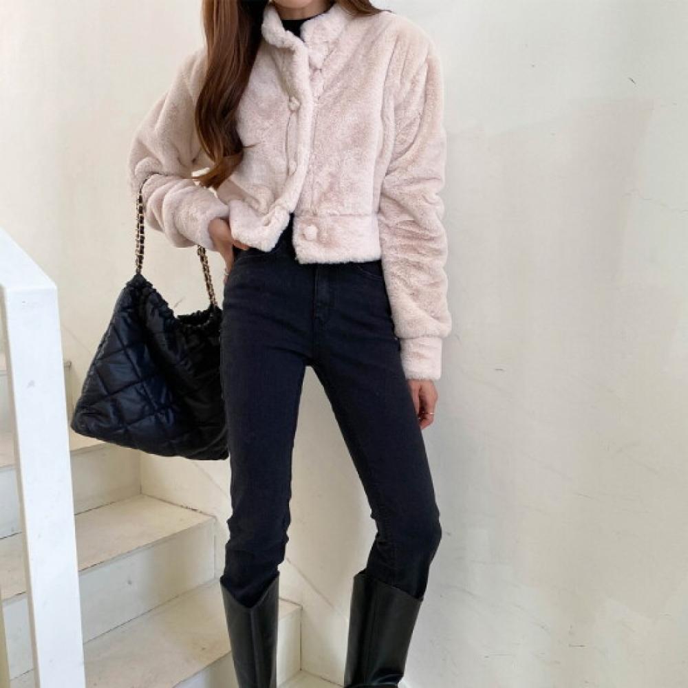 New ArrivalS Open Run Women S Fur Jacket paStel Winter Look Short