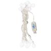 LED String Lights USB Plug and Play 8 Modes Waterproof Plug in String Lights for Indoor Outdoor Warm White