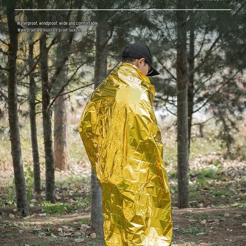 ZISIZ Emergency Thermal Survival Blankets (20 Count)