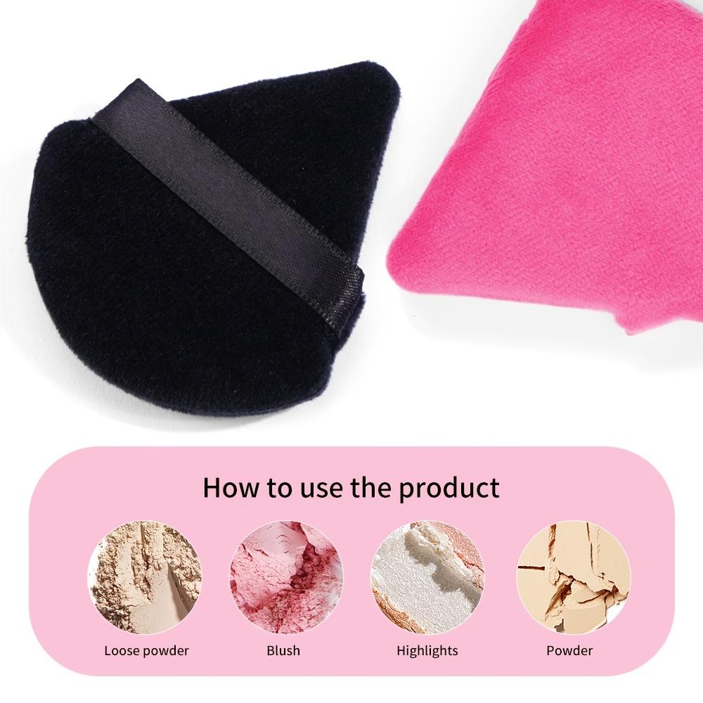 Cheap 5pcs Fan Shaped Makeup Puff Set Triangle Powder Puff, Makeup ...