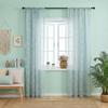 Simple Small Fresh Simple Style Modern Jacquard Window Screen Living Room Bedroom Homestay Finished Light Transmission Curtain Window Screen