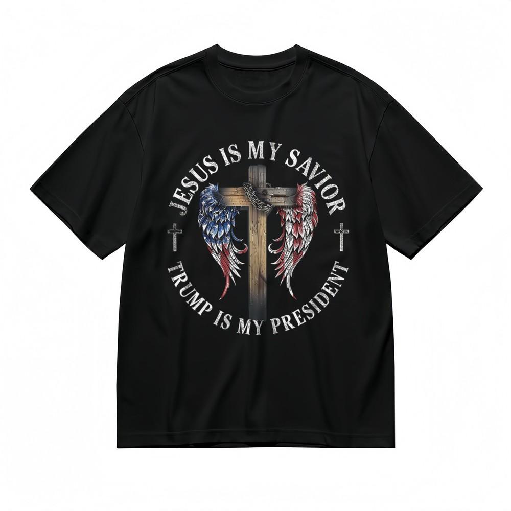 Women's Trend Breathable Soft Classic T-Shirt Printed Symbol Graphic Cotton Tee