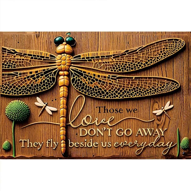 "Live" Word Metal Sign, Retro Wall Art Decor