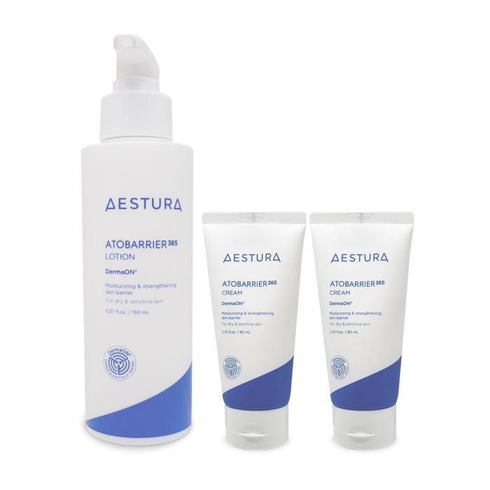 Aestura Ato Barrier 365 Cream 80ml x 2 + 365 Lotion 150ml 1 Set Ss (40957768)
