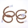 Suction Cup Bird Perch  Bendable Linen Rope NonSlip Design for Parrot Cage Bath Window Use