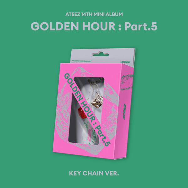 [Pre-order] ATEEZ GOLDEN HOUR : Part.5 KEY CHAIN VER.