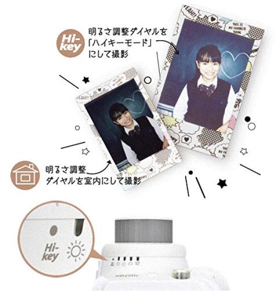 Fujifilm Instax Mini 8 Plus Instant Camera with Lens and Genuine Shoulder Strap Vanilla MINI 8PLUS Close-up - (INS VANILLA)