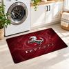 Flannel Kitchen Mat Ferrari Soft Area Rug Non Slip Floor Carpet Home Decoration