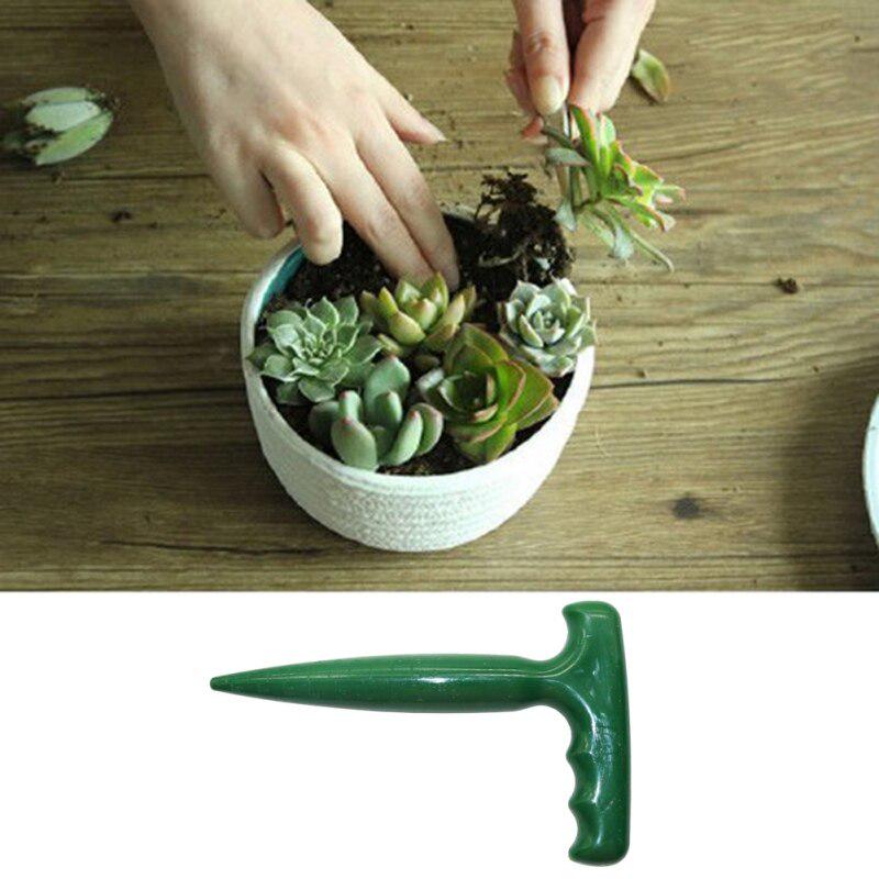 Soil Puncher Plastic Dibber Digging Hole Tool Bonsai Seedling Planting Weeding