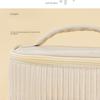 Advanced Sense Cream Cake Cosmetic Bags for Female Hand Carrying Travel Makeup Storage Bag Portable PU Wash Toiletries Bag