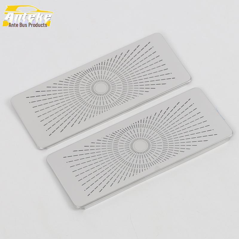 Tesla Model 3 Seat Under Air Outlet Dust Cover - Stainless Steel Car Accessory