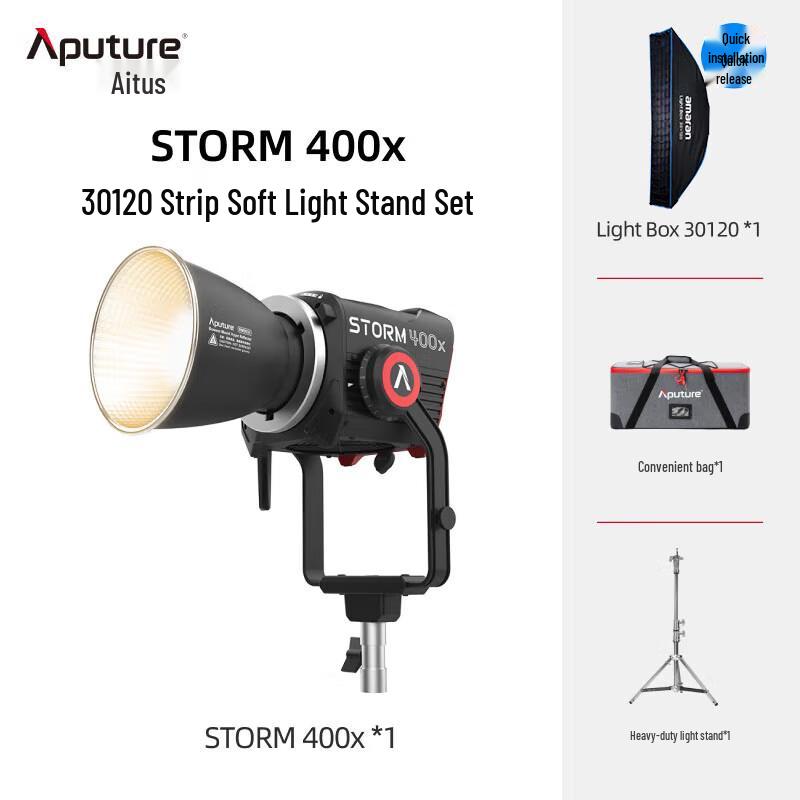 Aputure STORM 400x Professional LED Video Light