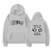 Hoodies Print Fashion Sweatshirt Hip Hop Casual Unisex Autumn Winter Fleece Tops Oversize Streetwear Tops