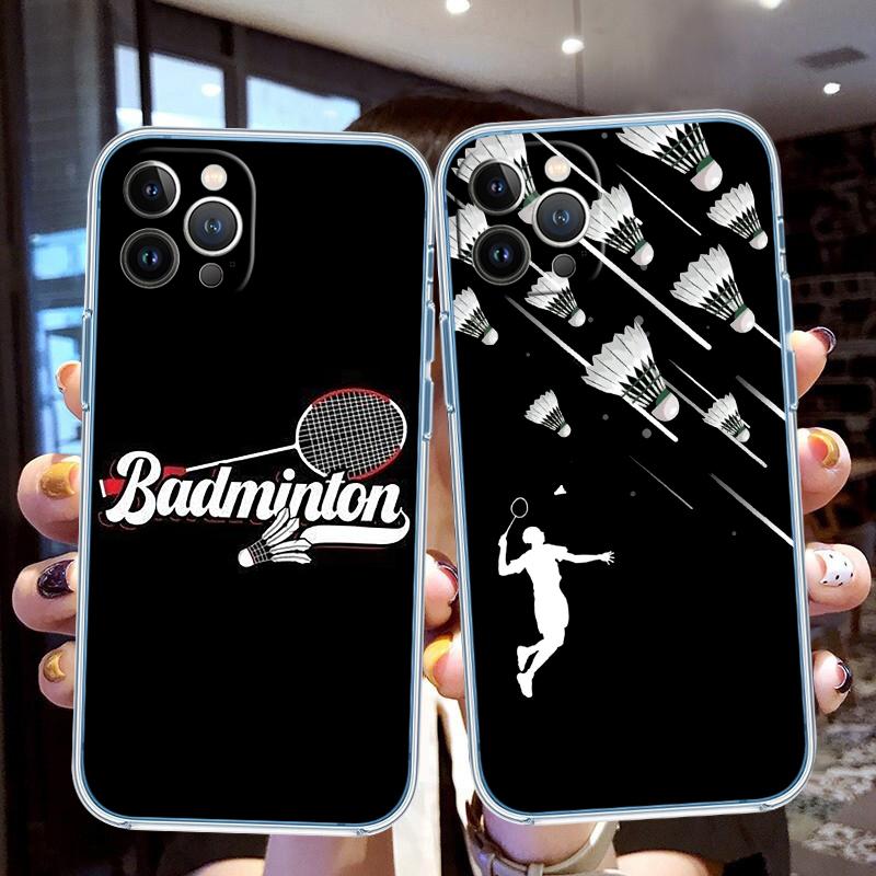 LO13 Badminton Sports Phone Case for Motorola Moto E13 E15 E20 E22 E22I E22S E30 E32 E40 E7 E7I G Plus Power Play Stylus G22 G14