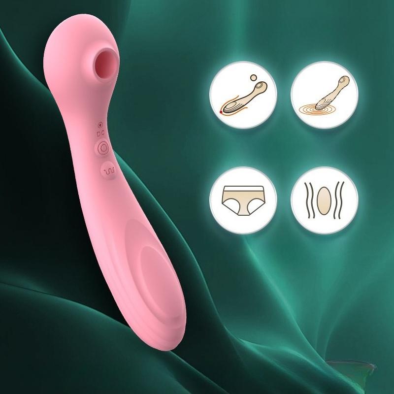Vibration Rod, Female Self-pleasuring Device, Vibration, Sucking, Sex Product, Female Adult Product