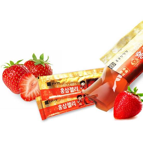 Chong Kun Dang Health iKids Red Ginseng Jelly, 20g, 30 pieces,Korean Health Food