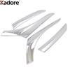 Car Rear Light Lamp Eyebrow Cover Trim For Mitsubishi Outlander 2016 2017 2018 Chrome Taillight Eyelid Molding Strip Accessories