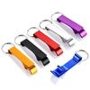5Pcs Beer Opener Keychain Metal Bottle Opener Key Ring Chain Aluminum Pocket Bar Soda Beverage Beer Personalise  Bottle Openers