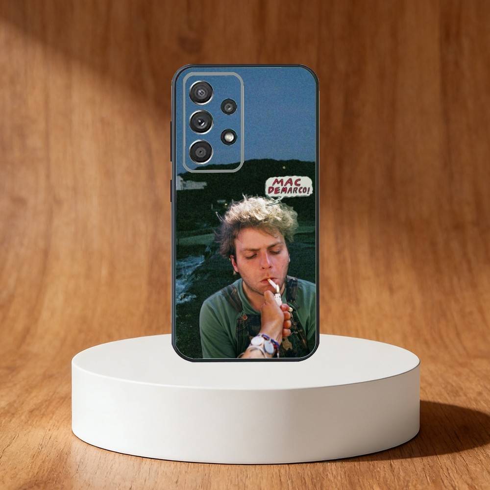 Mac D-DeMarco Singer Phone Case For Samsung S25,S24,S21,S22,S23,S30,Ultra,S20,Plus,Fe,Note,10,9,5G Black Cover