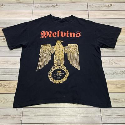 Rare Melvins Band Tour T-Shirt Vintage Black Cotton All Size S-5XL 1HRB33 Unisex T-Shirt