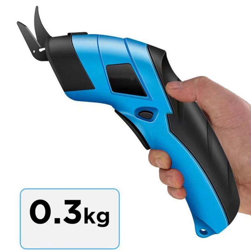 Wireless Electric Scissors Electric Fabric Scissors Electric Cardboard Cutter for Carpet Leather Fabric Paper Project