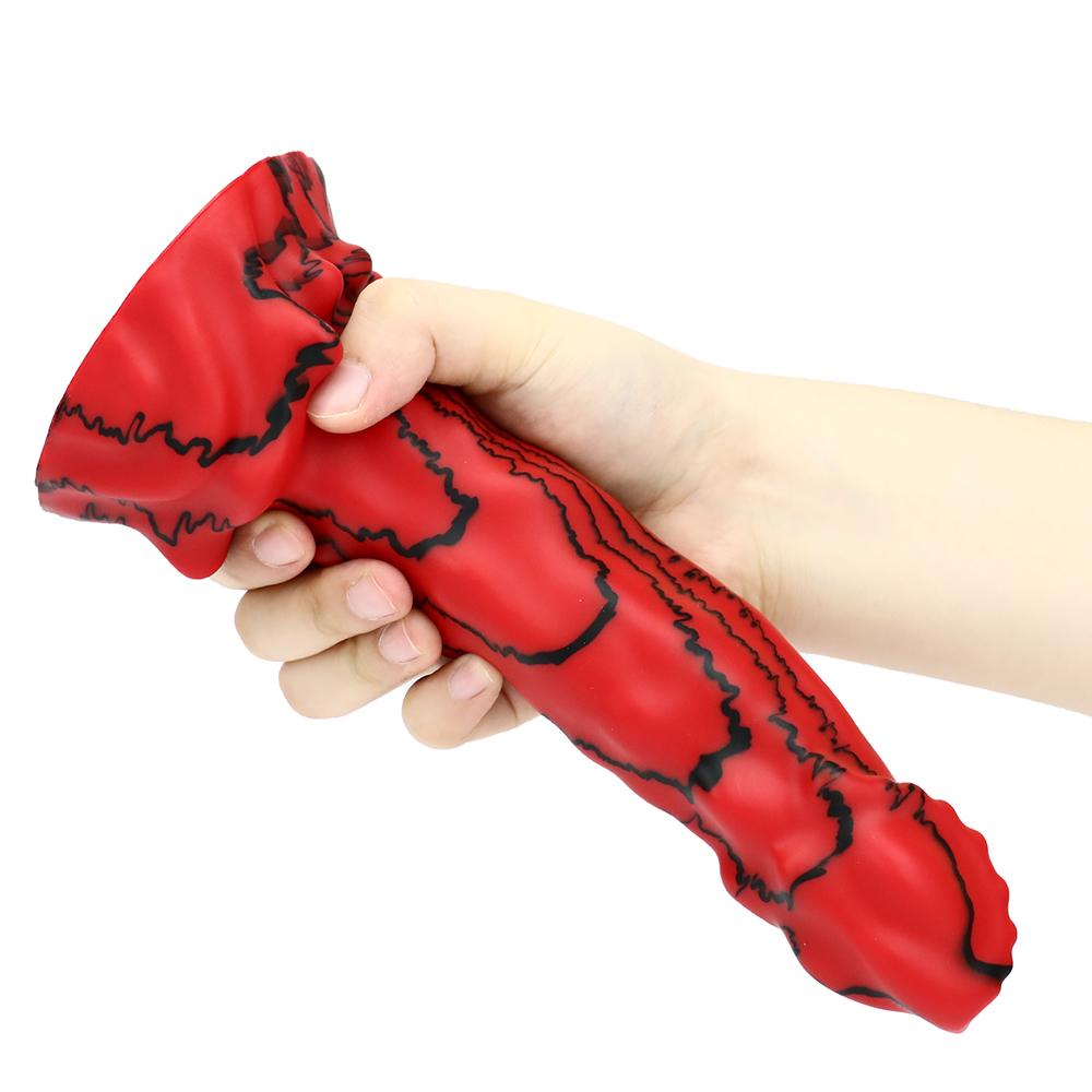 MoDi  Silicone  Design Dildos With Sucker Penis Sex Toys For Women Clit Stimulate Long Anal Plug