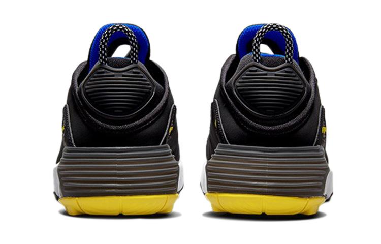 Nike Air Max 2090 Niedrige Laufschuhe für Kinder Schwarz Blau Gelb Jugendliche DH9738-005