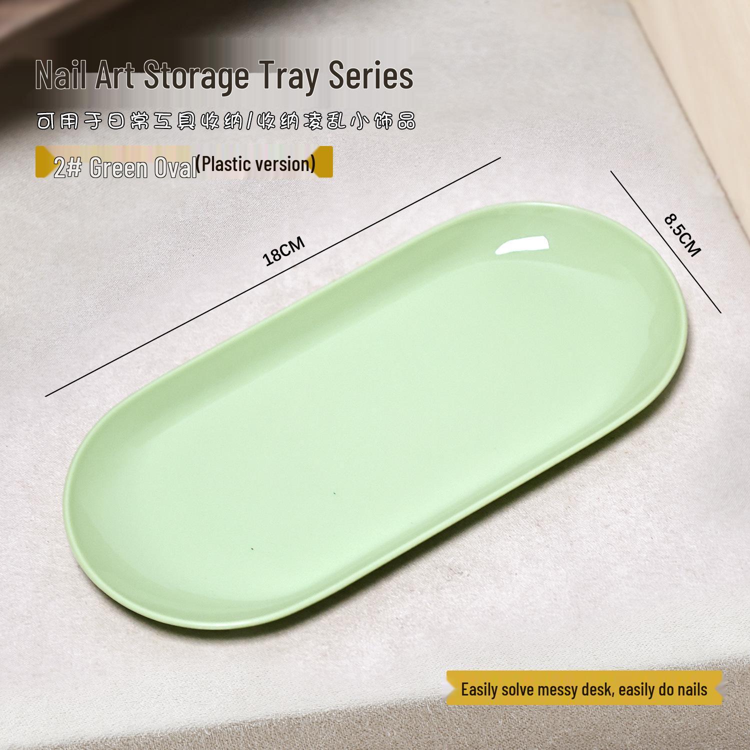 Stainless Steel Heart-Shaped Tray for Disinfection, Storage, and Nail Art Tools