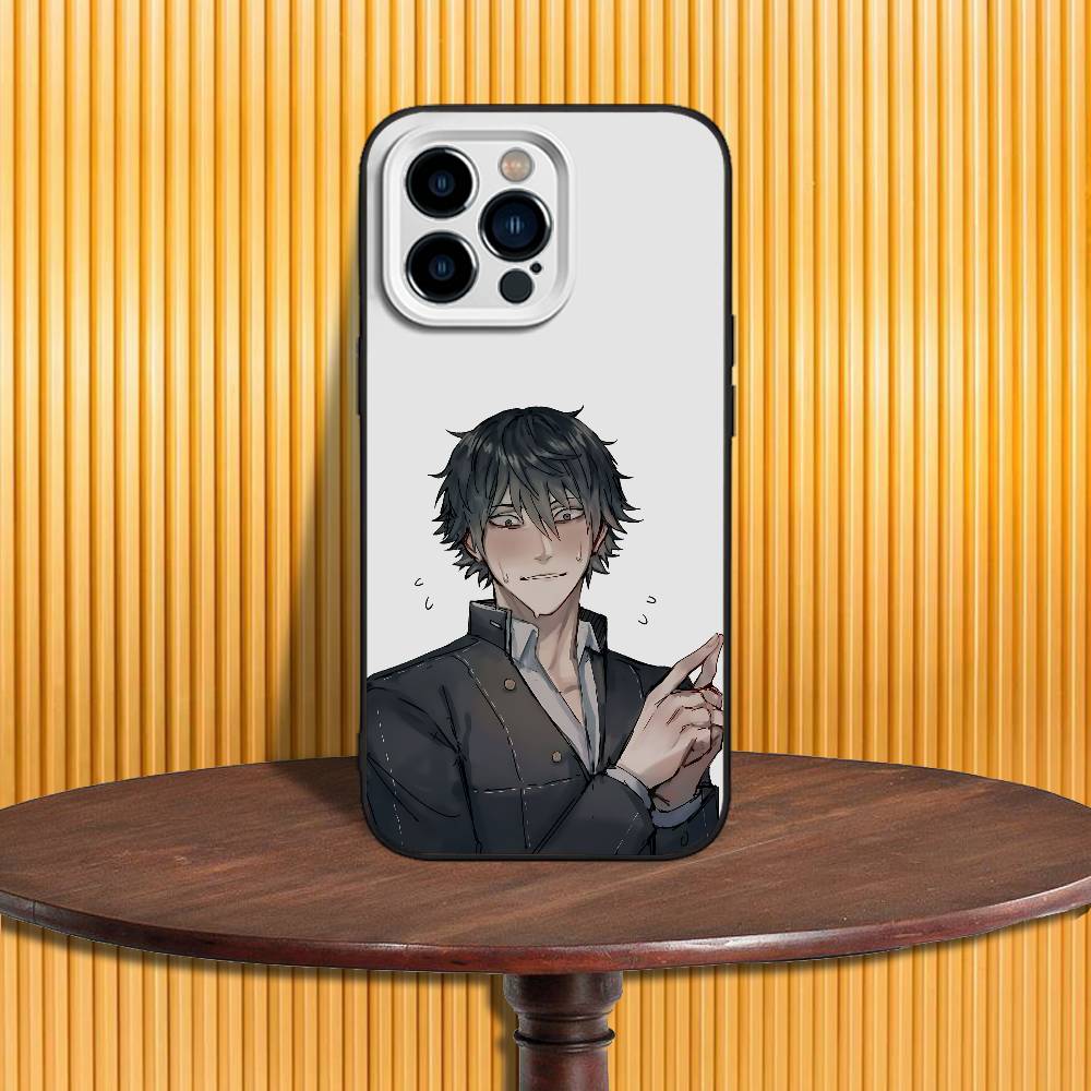 Y-Yandere S-Simulator Game Phone Case For iPhone 17,16,15,14,13,12,11 Pro,Max,Plus,XR,Mini,Air,E Black Full-coverage Soft Case