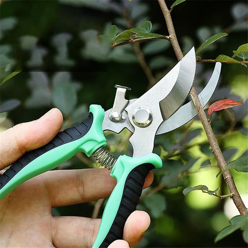 Professionelle scharfe Gartenschere Gartenschere Baum Blumenschere Trimmer Gartenschere Obstgärten Obstpflücker