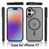 Camera Control Capture Button Case For Magsafe Mag Safe iPhone 17 Air Pro Max 16 Plus 15 14 iPhone17 17Pro Translucent Matte Phone Cover Accessories