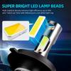 1CPS Plug and Play H11 H8 H9 Motorcycle LED Headlight 6000K White 20000LM Moto Lamp For Suzuki Vstrom 650 DL650A ABS 2017 2018