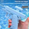 Handheld Manual Two-Way Water Gun Prank Watergun Toy Summer Seasides Water Toy Children Adult Outdoor Swimming Pool Seasides Toy