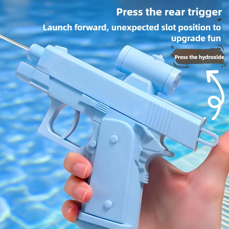 Handheld Manual Two-Way Water Gun Prank Watergun Toy Summer Seasides Water Toy Children Adult Outdoor Swimming Pool Seasides Toy