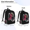 Fashion Demon Slayer Backpack Shounen Manga Mochilas High Street High School Retro Washable Rucksack